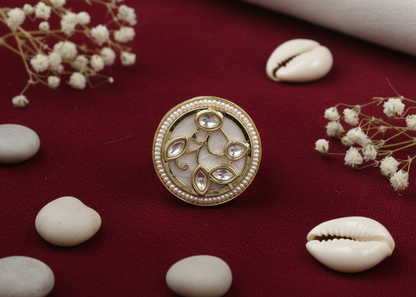 Heritage Elegance Cocktail Ring