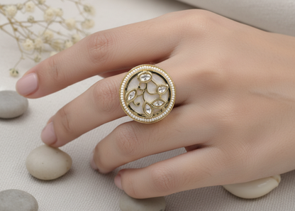 Heritage Elegance Cocktail Ring