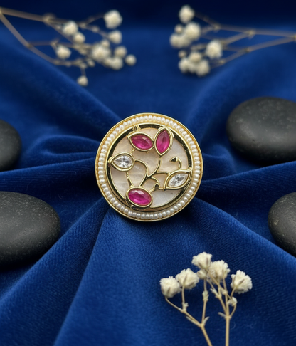 Heritage Elegance Cocktail Ring