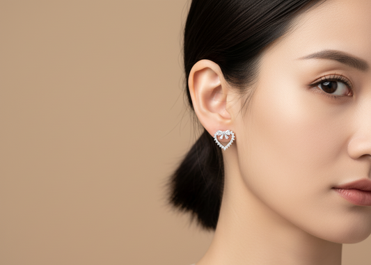 Sweetheart Sparkle Studs