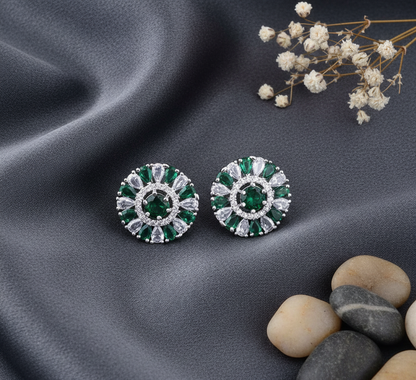 Stellar Bloom Diamond Studs