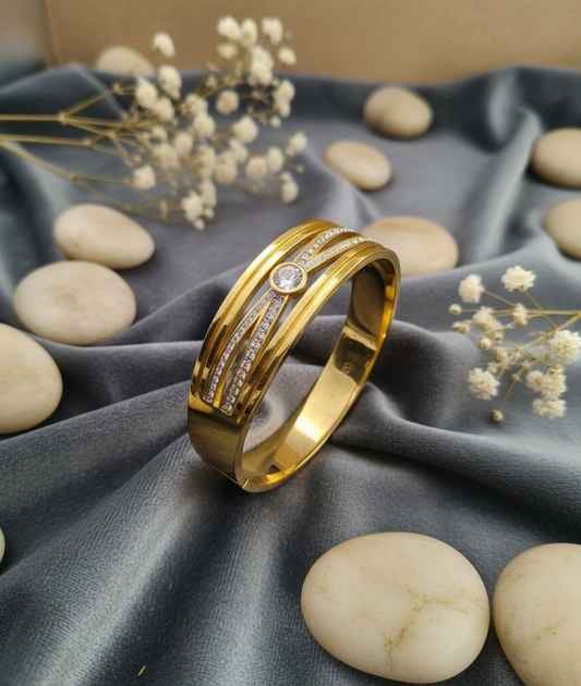 Golden Embellished Bracelet