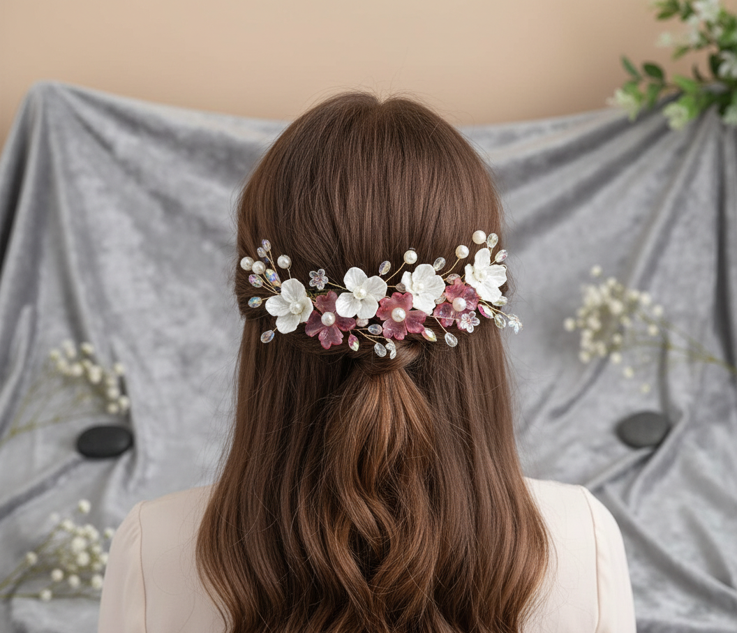 Rose Garden Hair Clip