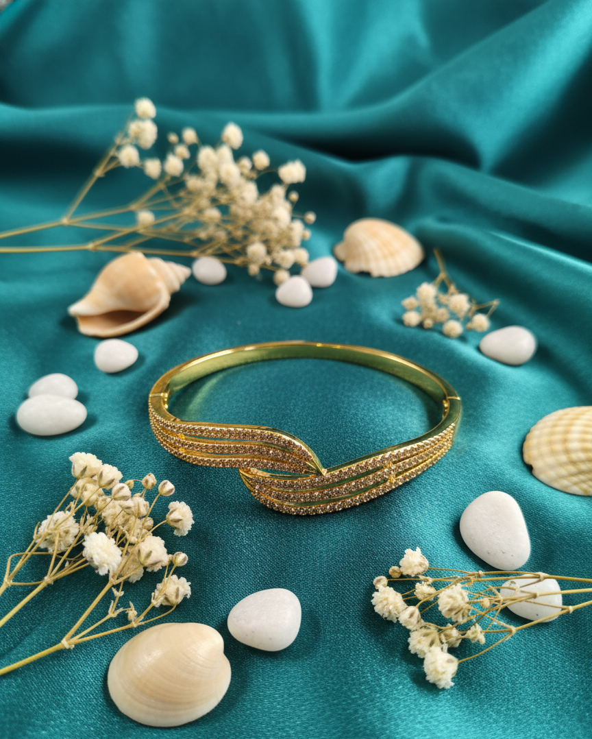 Graceful Swirl Bracelet