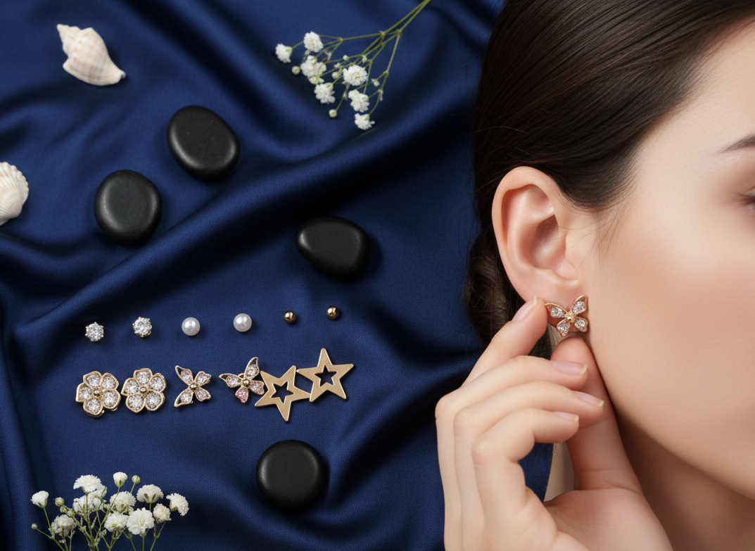 Celestial Garden Studs (Pack of 6)