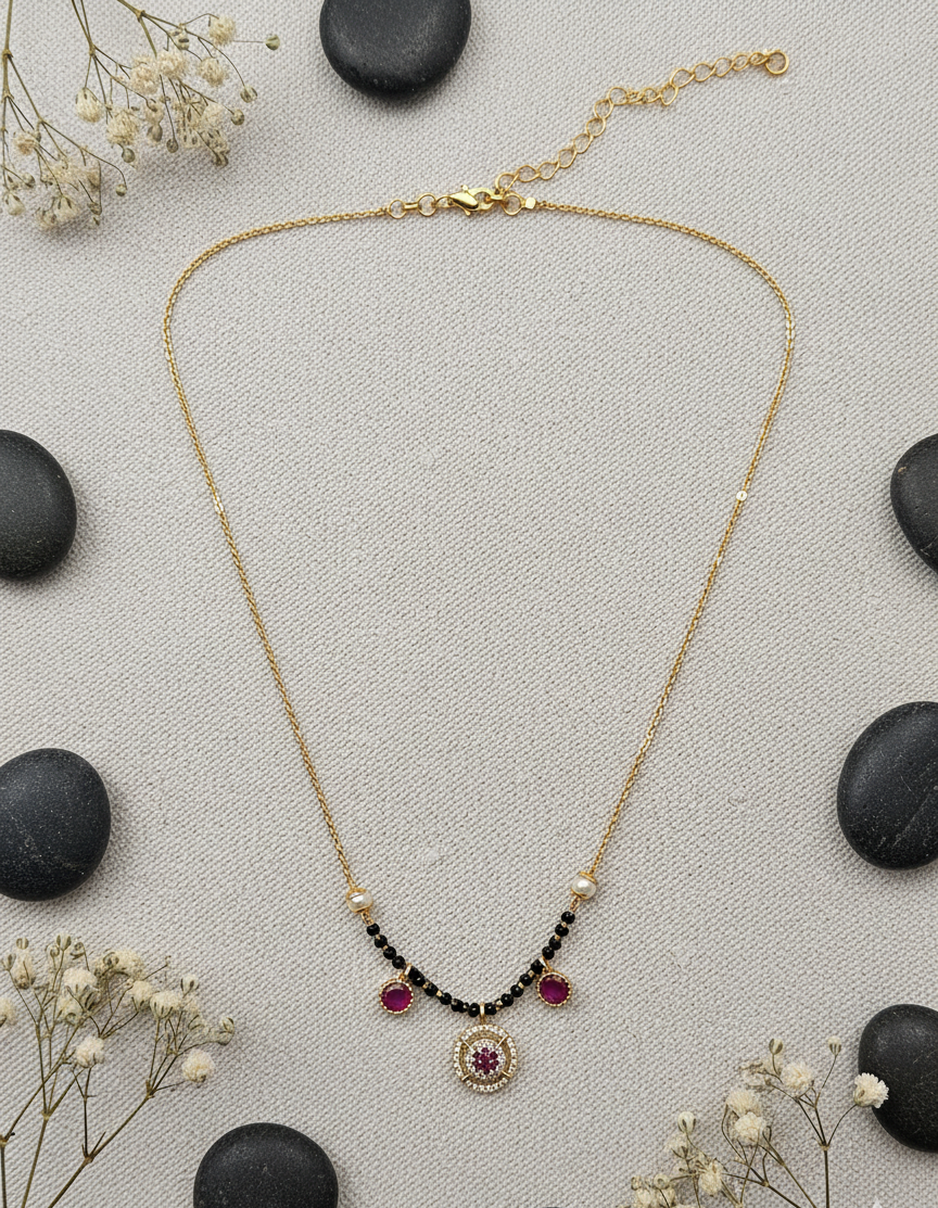 Ruby Dream Mangalsutra