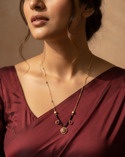 Ruby Dream Mangalsutra