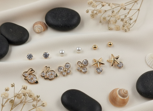 Whimsical Wonder Studs (Pack of 6)