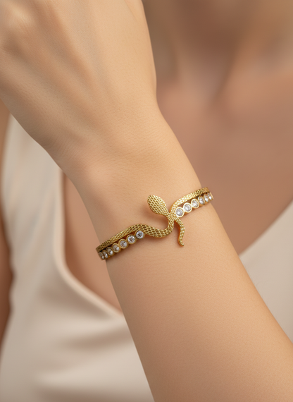 Serpent's Embrace Bracelet