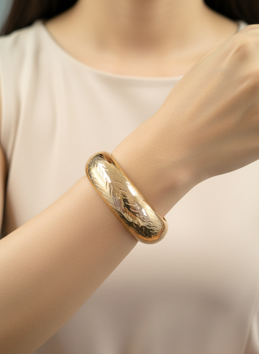 Golden Vines Bangle