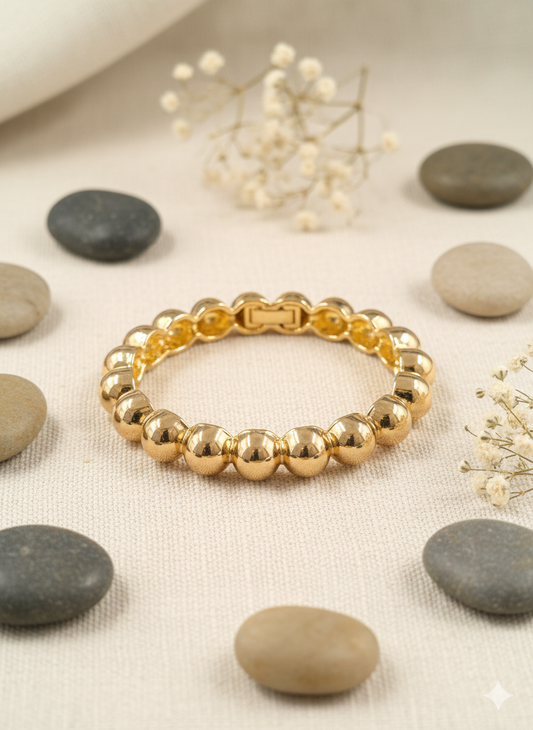 Golden Orb Bracelet