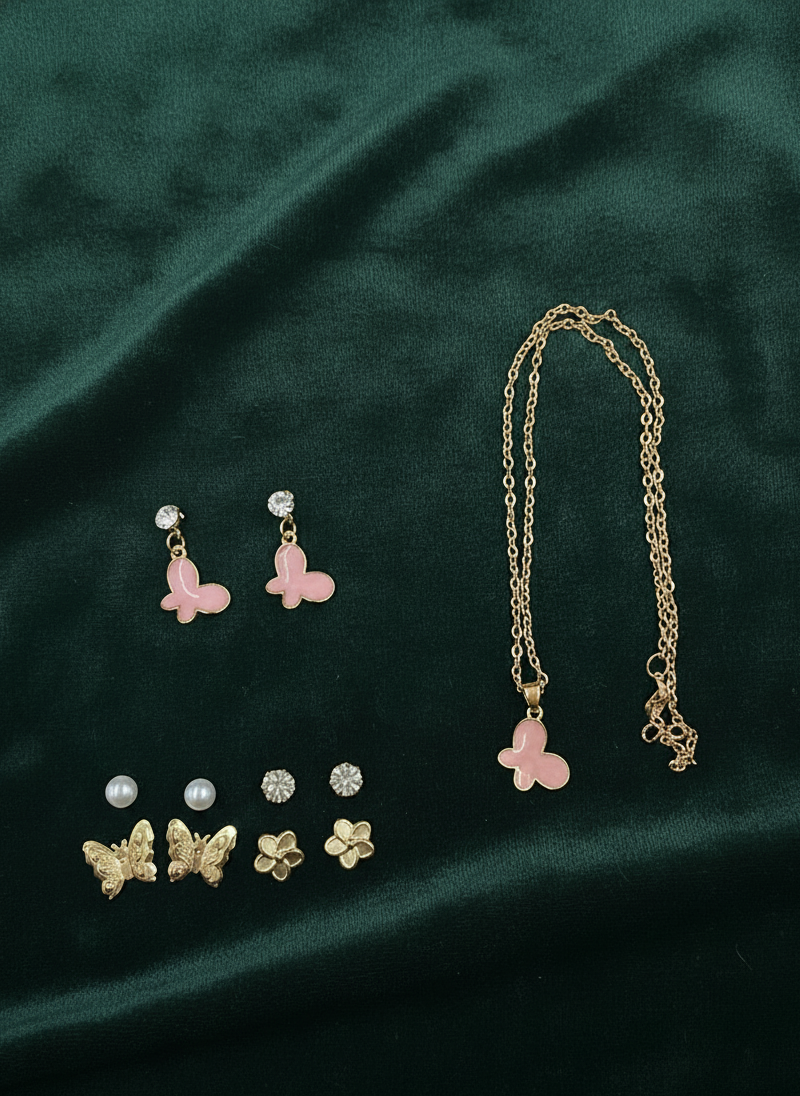 Garden Butterfly & Blossom Set