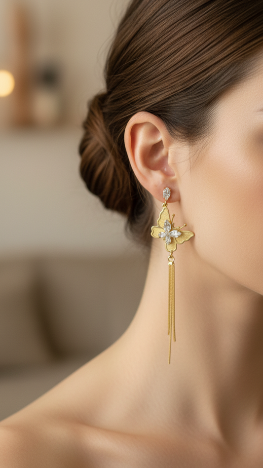 Glistening Butterfly Cascade Drop