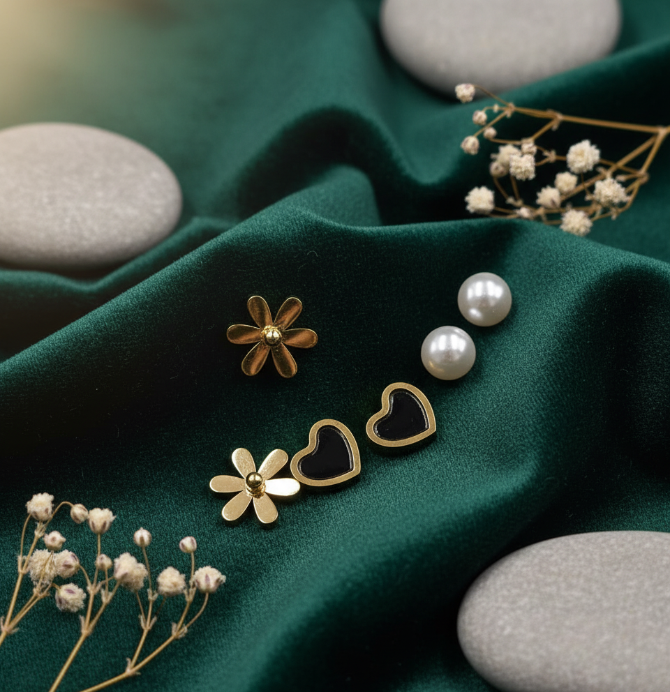 Everyday Charm Stud Set