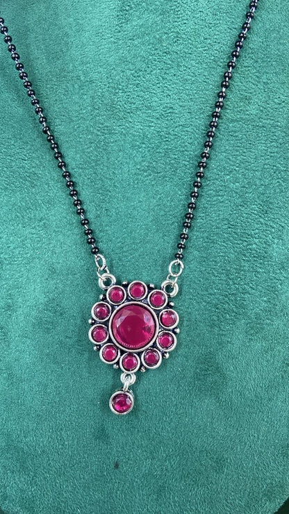 The "Celestial Aura" Clear Stone Necklace