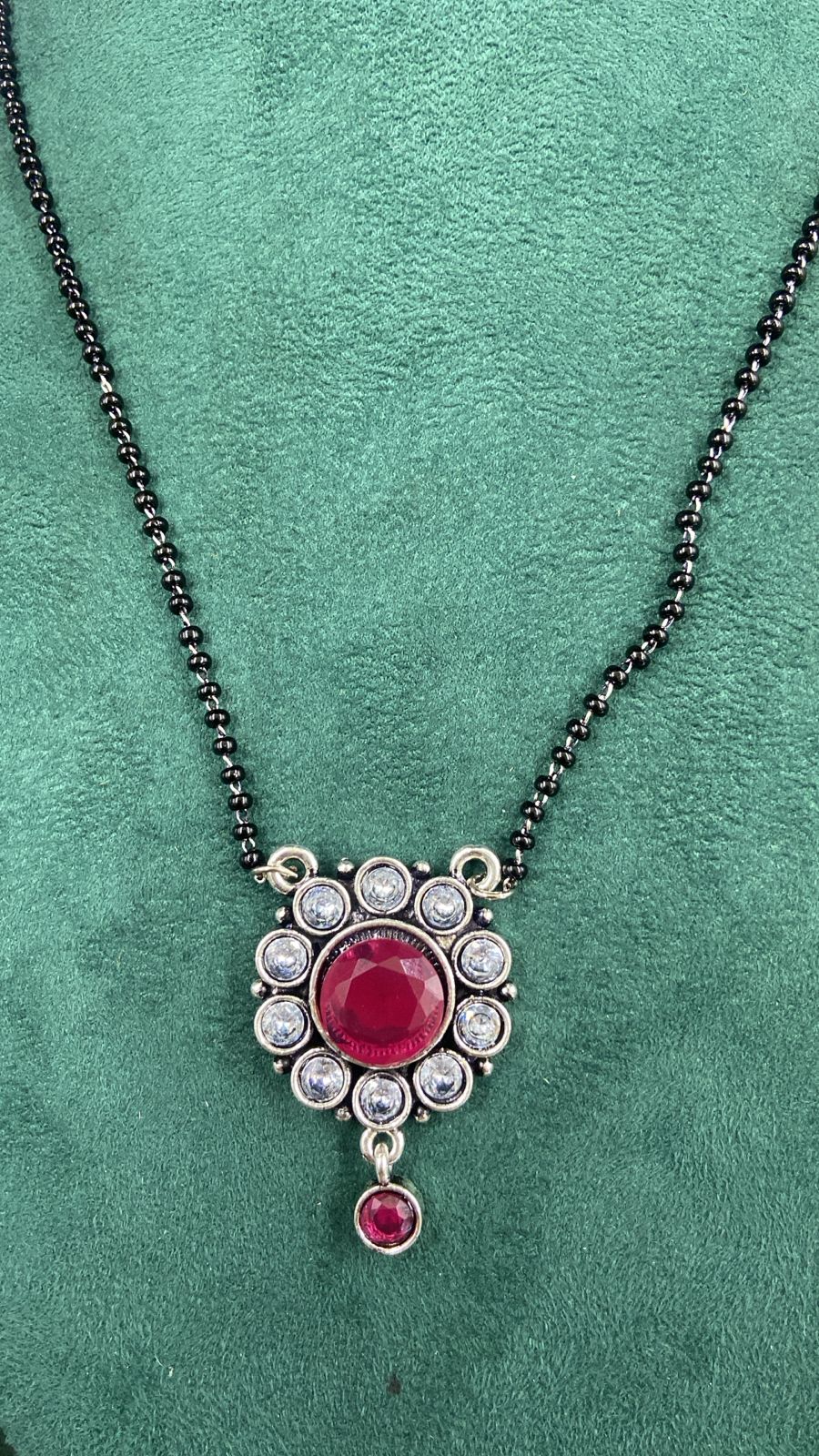 The "Celestial Aura" Clear Stone Necklace