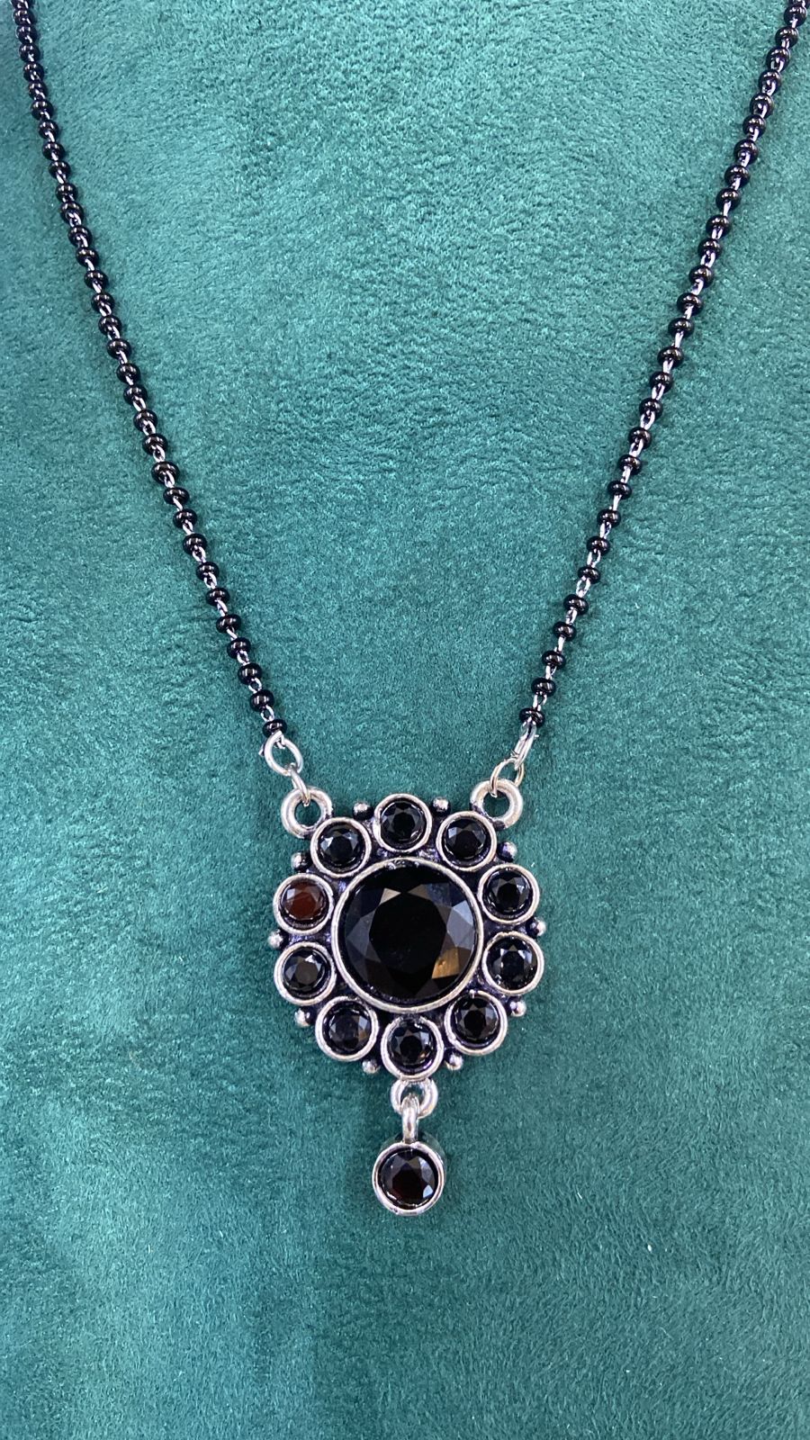 The "Celestial Aura" Clear Stone Necklace