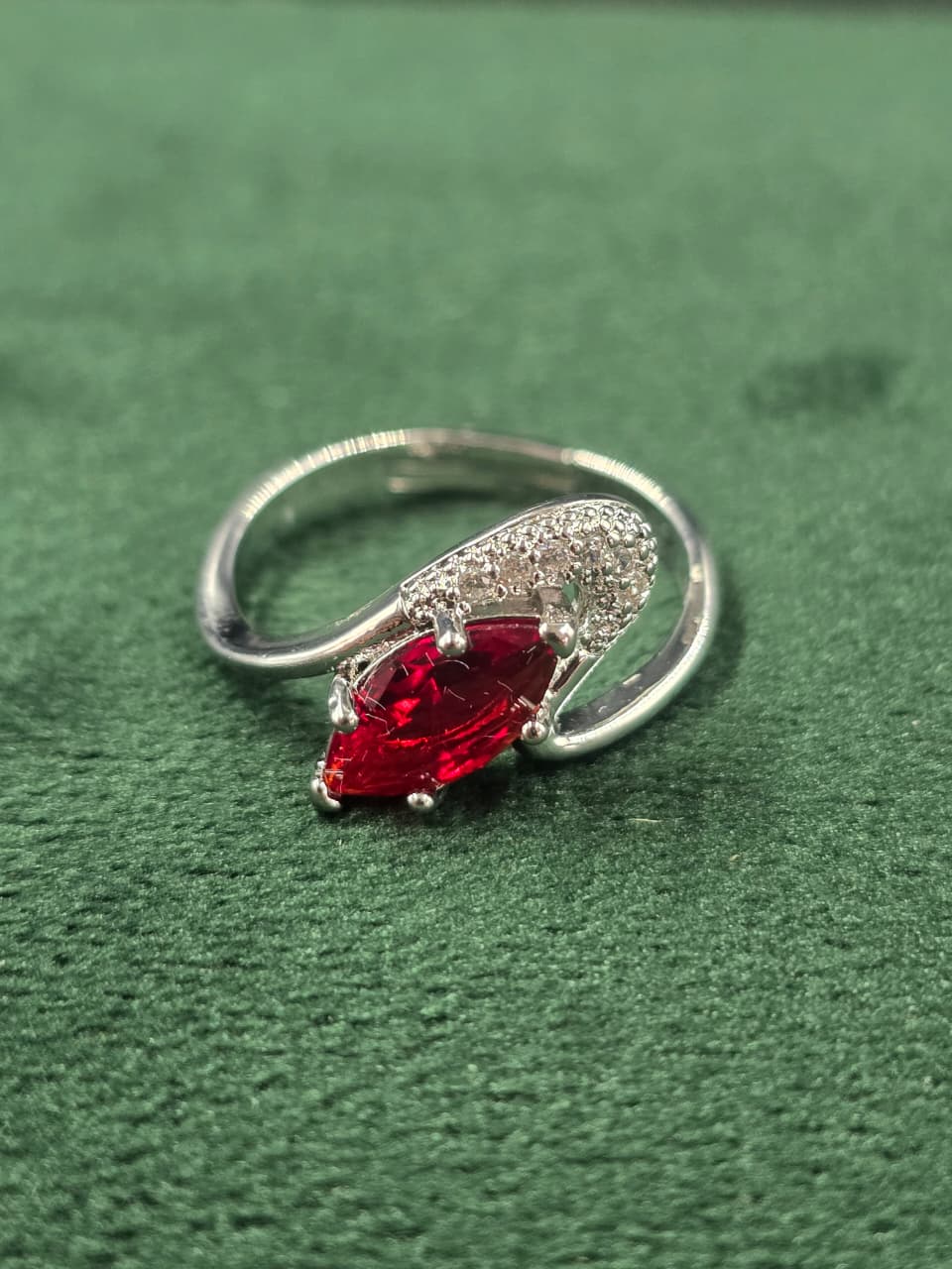 Crimson Allure Ring